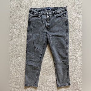 GAP high rise vintage slim